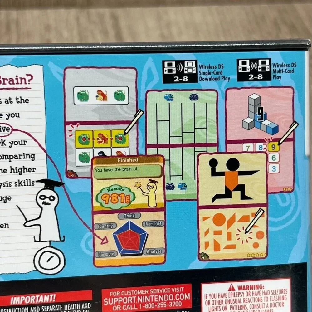 2006 Big Brain Academy-Nintendo DS Touch Generations NEW